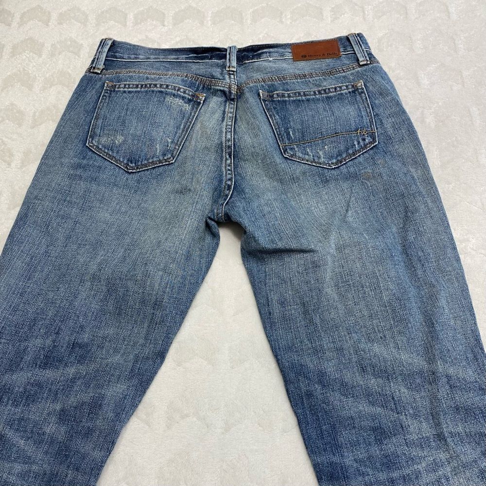 HENRY & BELLE PATCHWORK BOYFRIEND JEANS - Picture 5 of 15